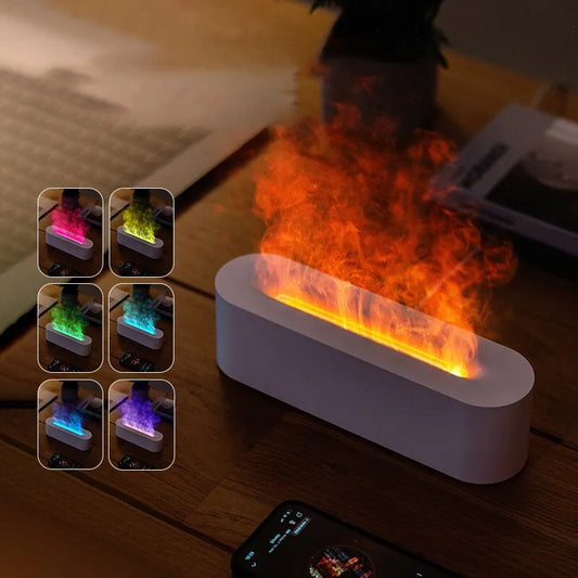 Flame Aroma Diffuser Humidifier